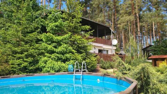 Chata u rybníka - Chrastná Osecna Exterior foto